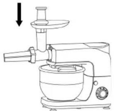 THOMSON THFP248GM - Attention: ne mettez pas de viande avec des tendons ou des os dans le hachoir. - 5
