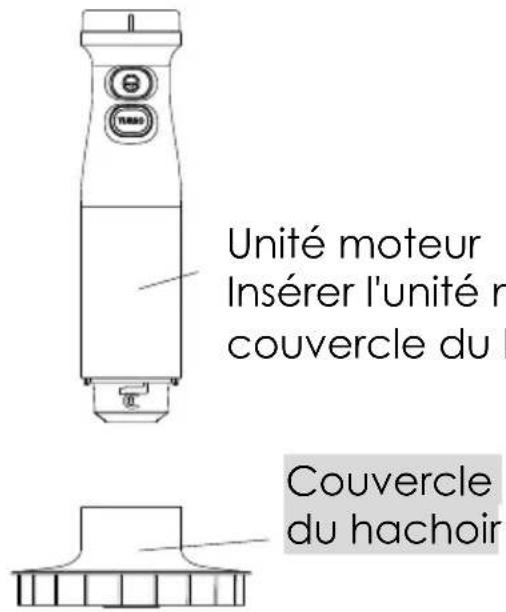 THOMSON THMX926X - Hachoir (à utiliser pour hacher la viande et faire de la pâte d'ail) - 1
