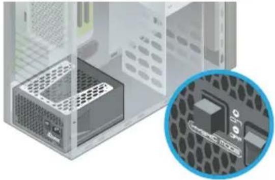 SEASONIC G12 GC550 - Bottom of the case - 1