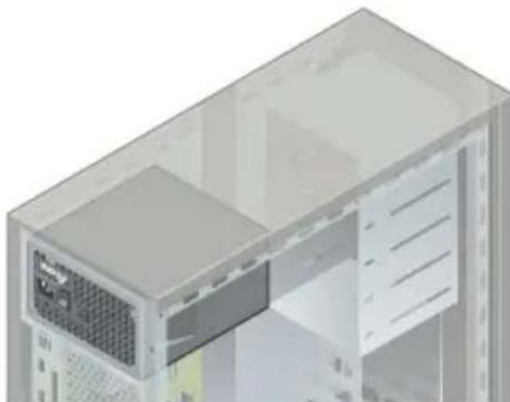 SEASONIC B12 BC550 - 3.3.Top of the case - 1