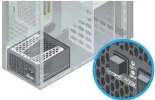 SEASONIC B12 BC750 - Bottom of the case - 1