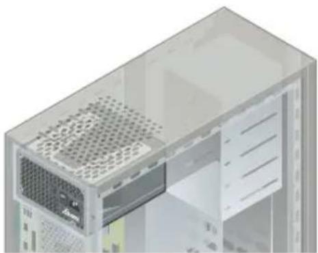 SEASONIC G12 GC850 - 3.3.Top of the case - 2