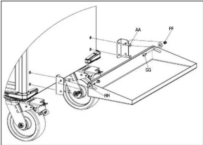 MILWAUKEE 48228540 - Installation de l'étagère de rangement - 1