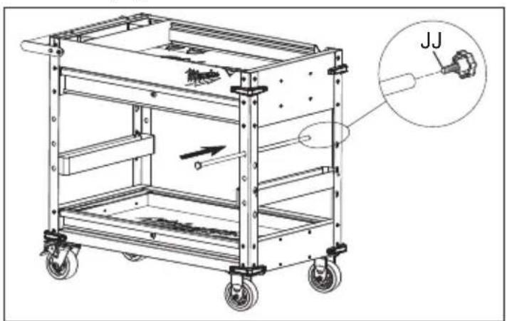 MILWAUKEE 48228590 - Installing the Storage Bar - 1