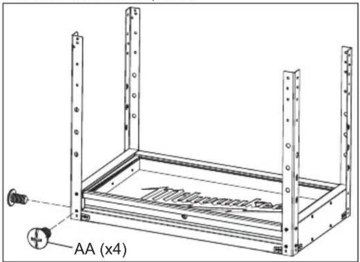 MILWAUKEE 48228590 - Installing the Frame - 1