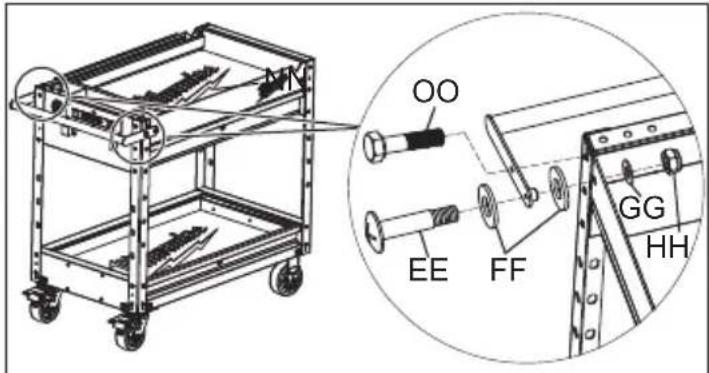 MILWAUKEE 48228590 - ⚠️ CAUTION Do not overtighten the screws. - 2