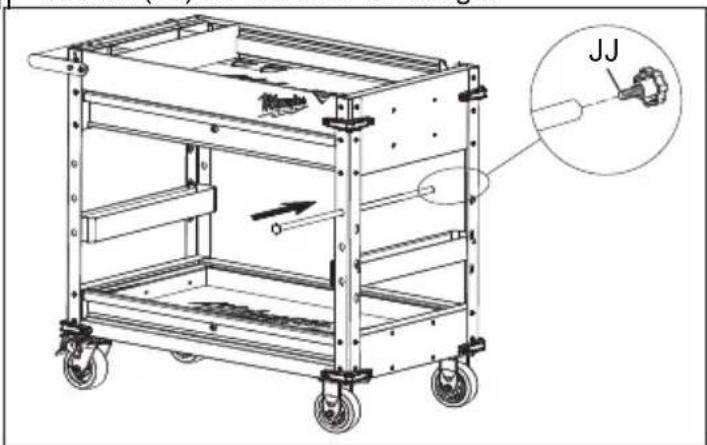 MILWAUKEE 48228590 - Installation de la barre de rangement - 1