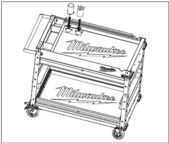 MILWAUKEE 48228590 - Installing the Tooling Cups - 1