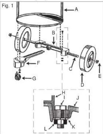 MILWAUKEE 8950 - Assembling Dolly (Cat. No. 8955) - 1