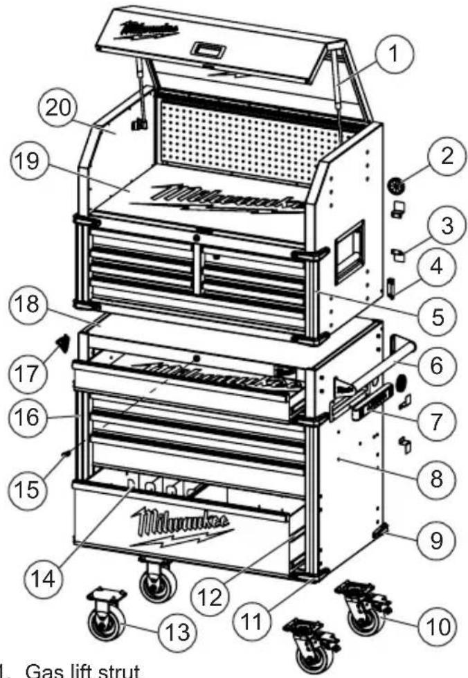 MILWAUKEE 48228536 - FUNCTIONAL DESCRIPTION - 1