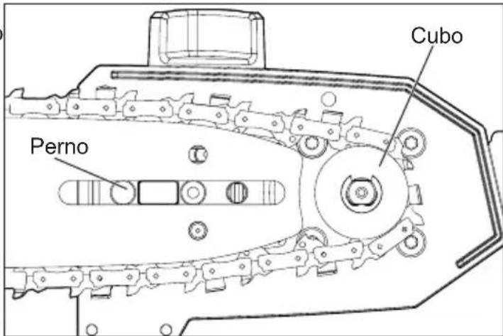 MILWAUKEE 49162720 - Reemplazo/ajuste de la cadena y barra de la sierra - 3