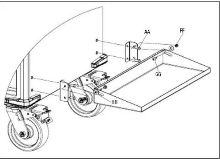 MILWAUKEE 48228539 - Instalación de la repisa de almacenamiento - 1