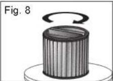 MILWAUKEE 893820 - Installing and cleaning Cartridge Filters - 5