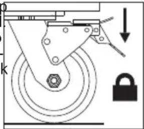 MILWAUKEE 48228558 - Using the Caster Brakes - 1
