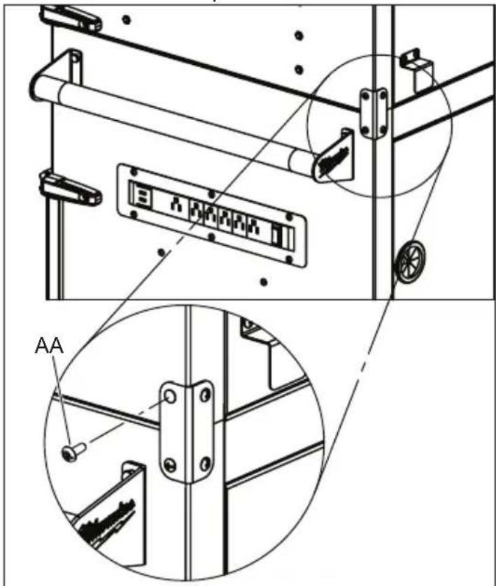 MILWAUKEE 48228541 - Instalacion de la caja sobre el gabinete (Instrucciones aplicables cuando se adquieren también productos) - 1