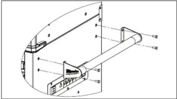 MILWAUKEE 48228541 - Fixation de la poignée latérale - 1