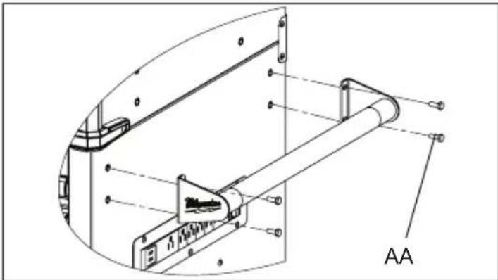 MILWAUKEE 48228541 - Instalación de la manija lateral - 1