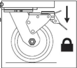 MILWAUKEE 48228541 - Using the Caster Brakes - 1