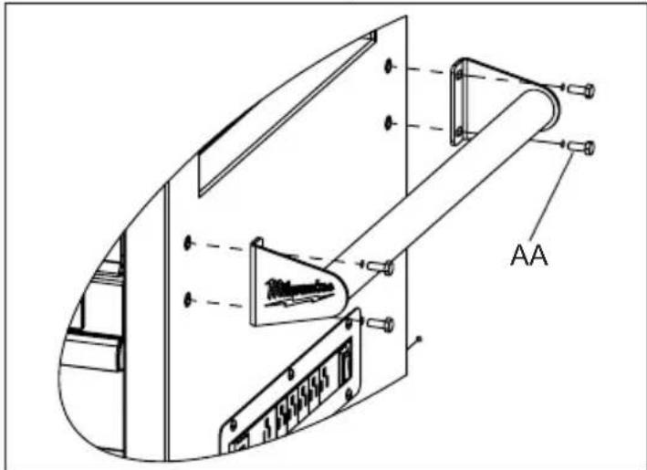 MILWAUKEE 48228553 - Fixation de la poignée latérale - 1