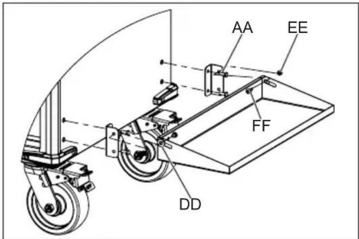 MILWAUKEE 48228553 - Installation de l'étagère de rangement - 1