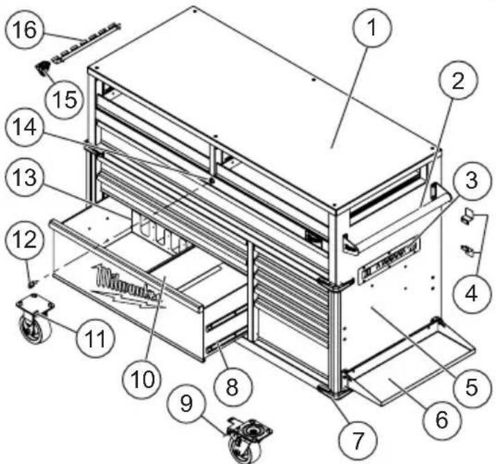 MILWAUKEE 48228553 - FUNCTIONAL DESCRIPTION - 1