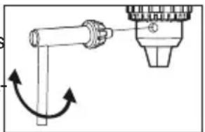 MILWAUKEE 281020 - Installation des accessoires dans les mandrins à clé - 1