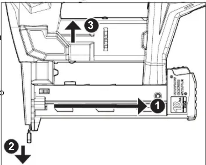 MILWAUKEE 274920 - Retracción de un percutor caído - 1
