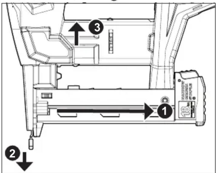 MILWAUKEE 274920 - Rétraction d'un percuteur tombé - 1