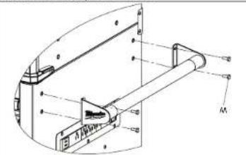 MILWAUKEE 48228546 - Fixation de la poignée latérale - 1