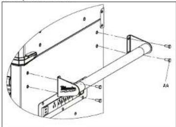 MILWAUKEE 48228546 - Instalacion de la manija lateral - 1