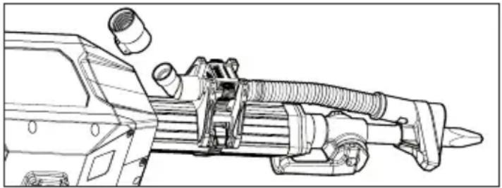MILWAUKEE 5321DE - Avertissement Afin de minimiser le risque d'incendie ou blessure, ne pas utiliser pour aspirer des matériaux combustibles. Vider totalement le bac à poussière avant de l'utiliser. - 3