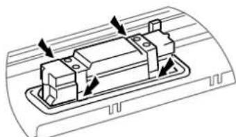 CANDY CDG6CBG - Az izzók cseréje: - 2