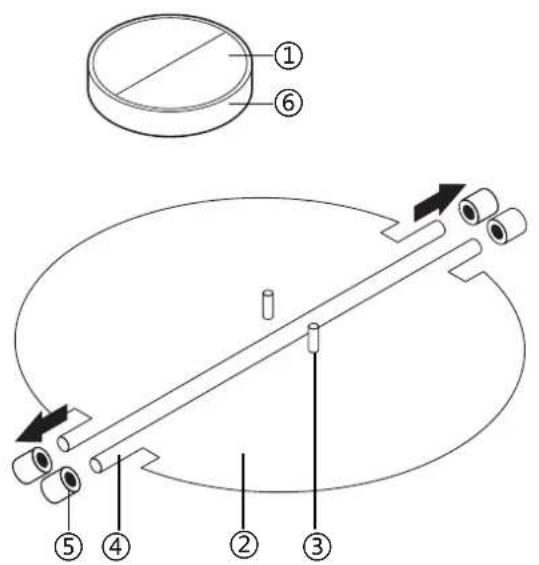 CANDY CDG6CBG - MOUNTING OF THE V-FLAP - 1