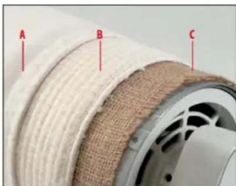 Reliable 100SR - REPLACING OR RENEWING THE IRONING ROLLER COVERS - 1