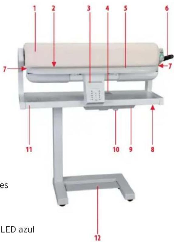 Reliable 100SR - LISTA DE PARTES DE LA PRENSA ROTATIVA - 1