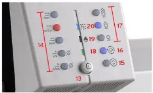 Reliable 100SR - BOTONES DE AJUSTE DE VAPOR - 1