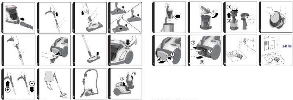 HOOVER HP718HC 011 - 2