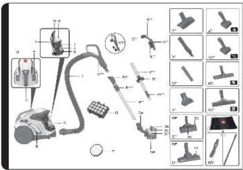 HOOVER HP718HC 011 - 1
