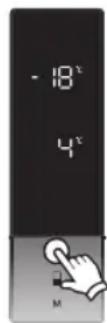 WHIRLPOOL W84TE 72 X AQUA 2 - Dondurucu sıcaklık ayarları - 1