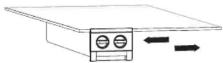 WHIRLPOOL W84TE 72 X AQUA 2 - Scoaterea dispozitivului de produs gheata - 1