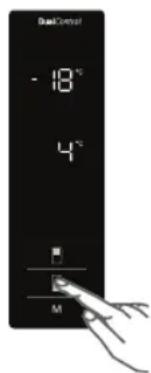 WHIRLPOOL W84TE 72 X AQUA 2 - Setările temperaturii din frigider - 4