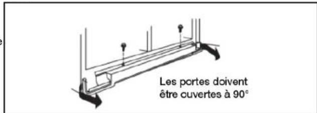WHIRLPOOL WRS311SDHM - Fermeture, mise à niveau et alignment des portes - 3