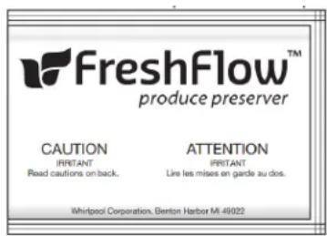 WHIRLPOOL WRS311SDHM - Remplacer le sachet de conservation pour produits frais - 1