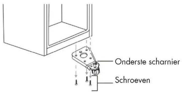 Veripart VPVR170 - DE DRAAIRICHTING VAN DE DEUR OMKEREN - 2