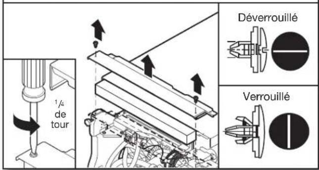 KITCHENAID KDTE334G - RETRAIT DU PANNEAU D'ACCÈS - 1