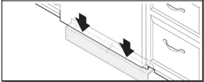 KITCHENAID KDTE334G - Compruebe el borde del panel inferior - 1