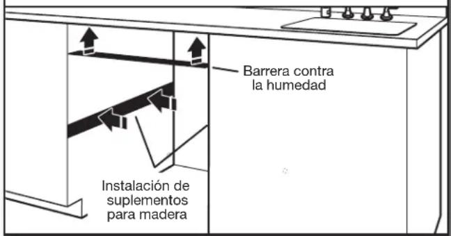 KITCHENAID KDTE334G - RECOMENDADO PARA BARRAS DE COCINA DE MADERA - 1