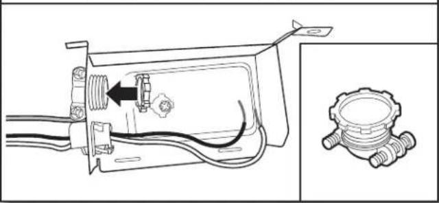 KITCHENAID KDTE334G - BRANCHEMENT DU CÂBLE ÉLECTRIQUE - 3