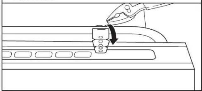 KITCHENAID KDTE334G - Bend tab - 1