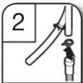 KITCHENAID KDTE334G - Opción D: sin colector de residuos, con purga de aire - 3